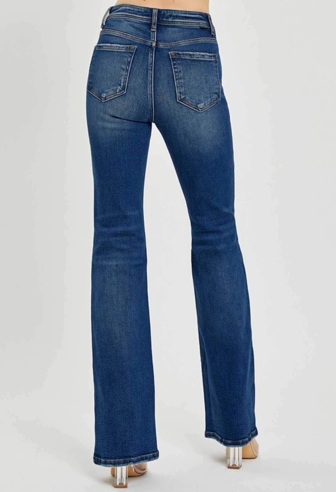 Risen High Rise Bootcut Jeans