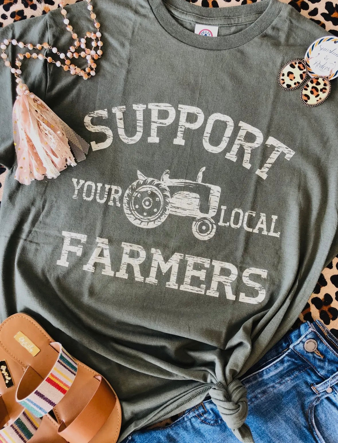 Support Your Local Farmers Tee