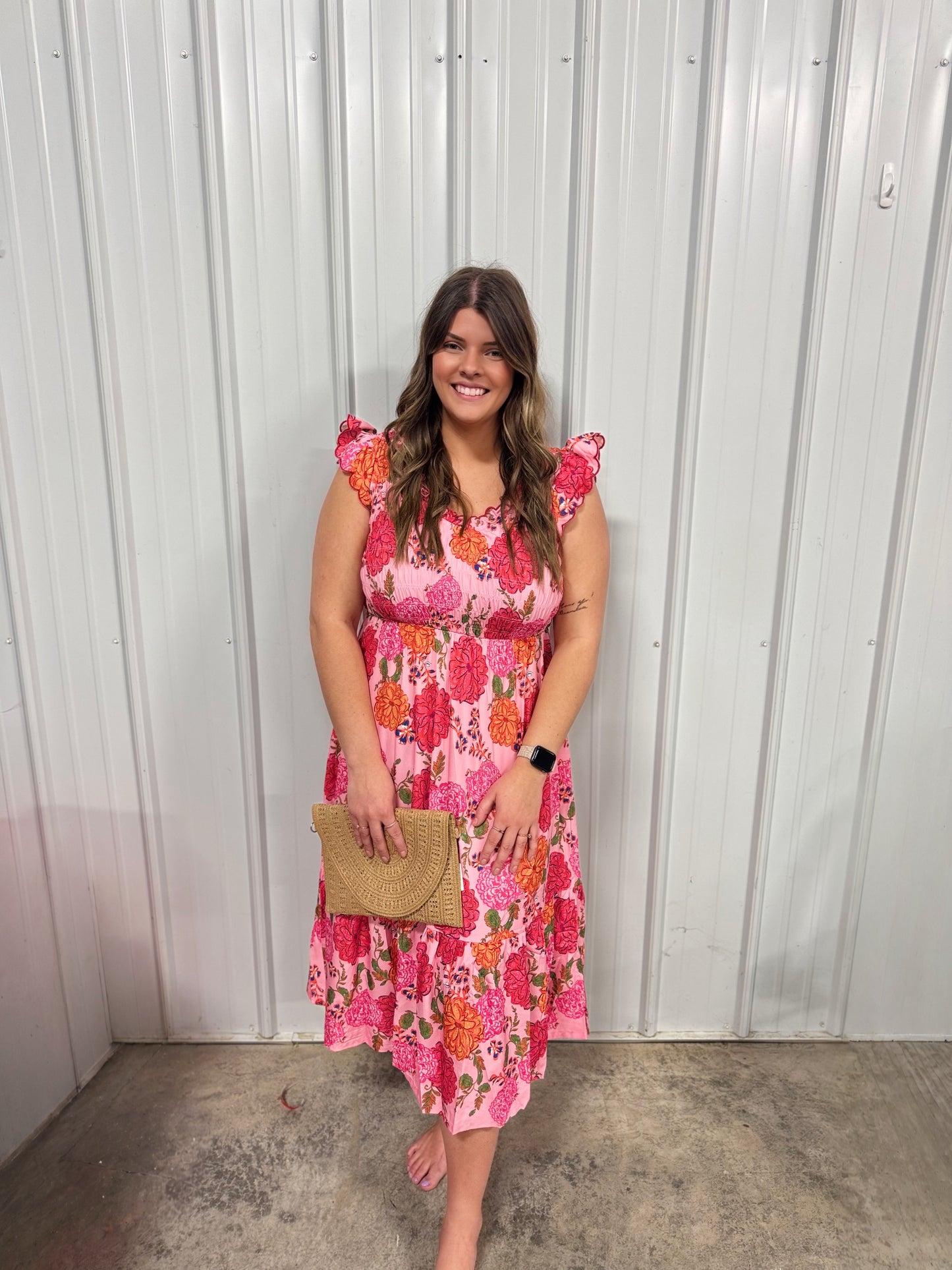 Straw Crossbody or Clutch