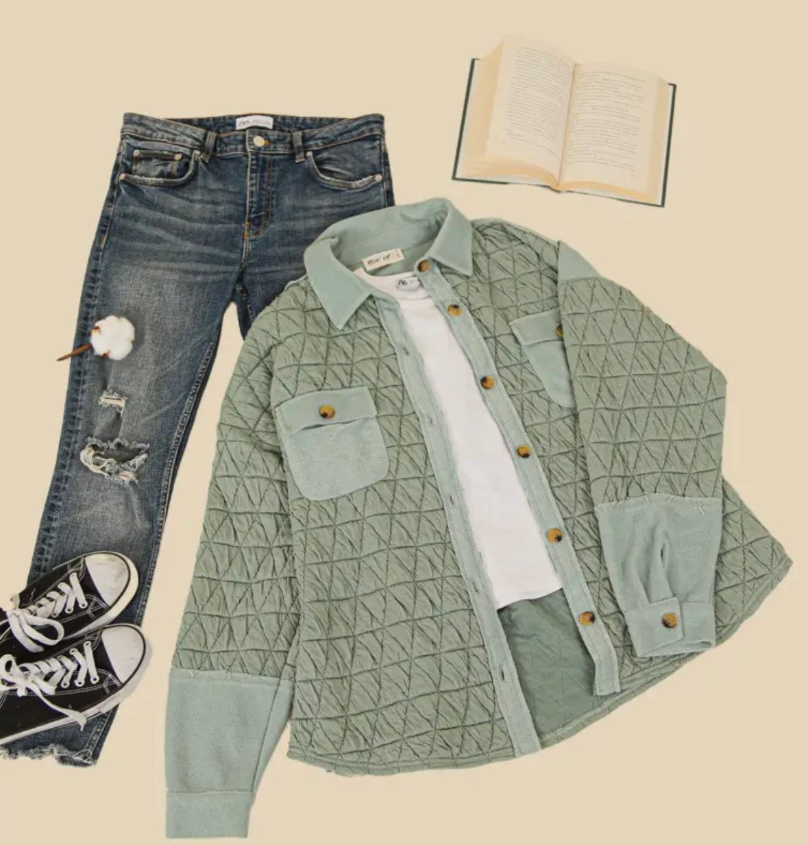 Quilted Cozy Shacket