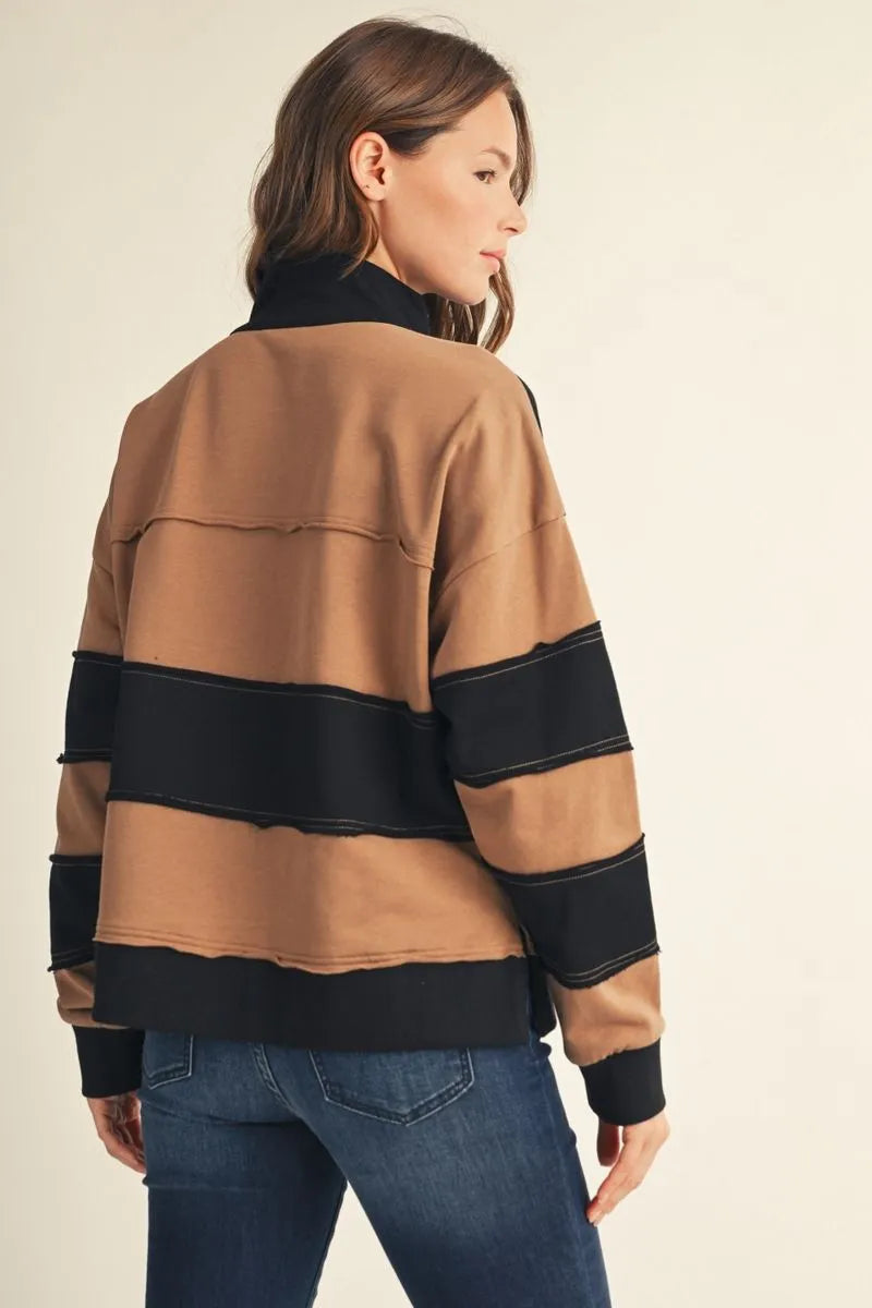 Gina Striped Pullover