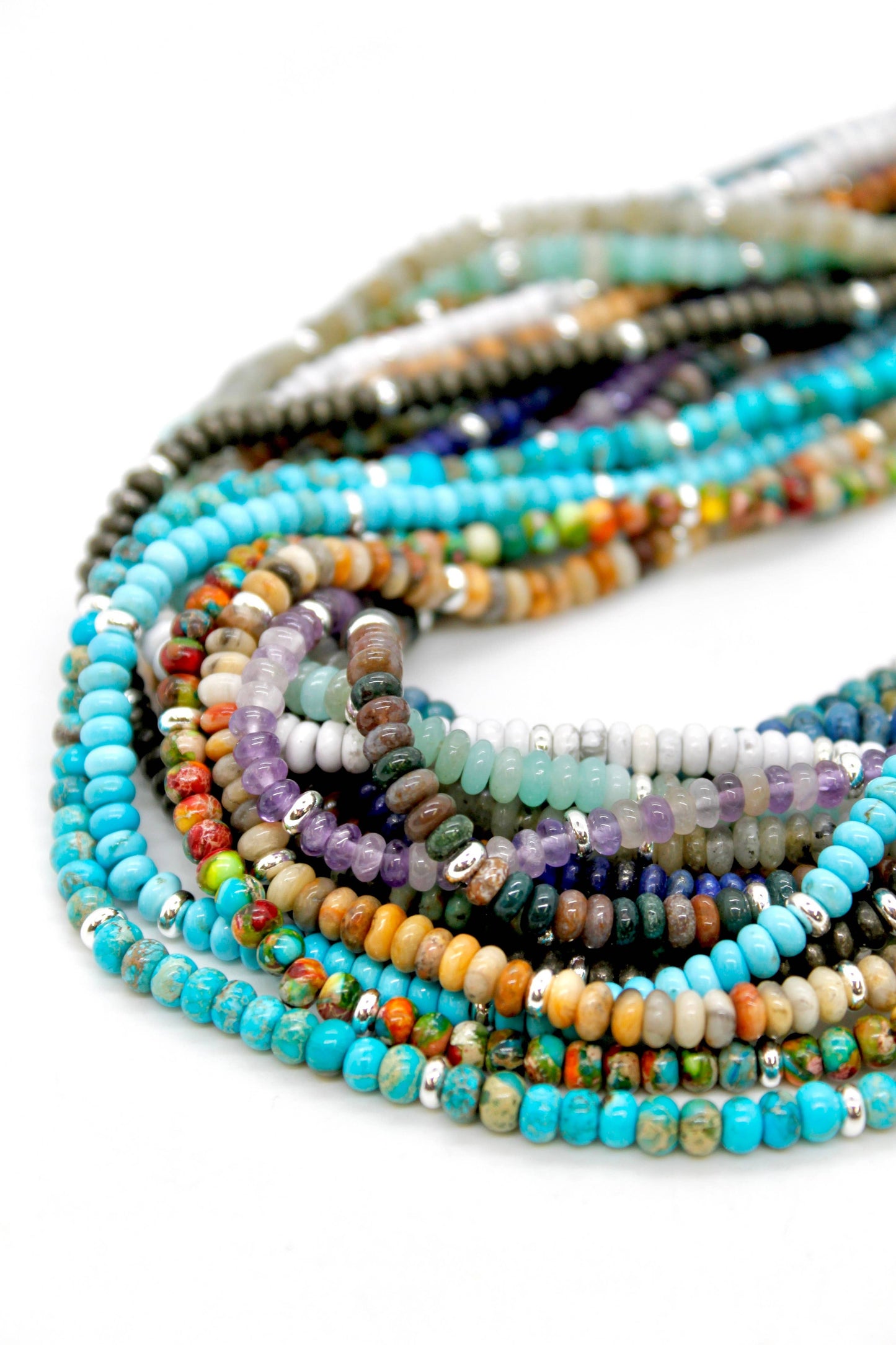 Turquoise + Silver Necklace