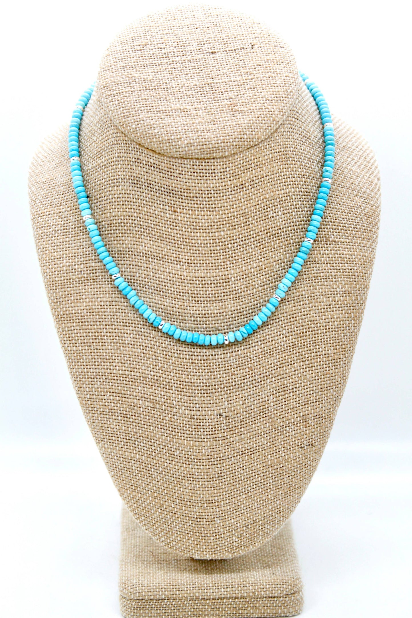Turquoise + Silver Necklace