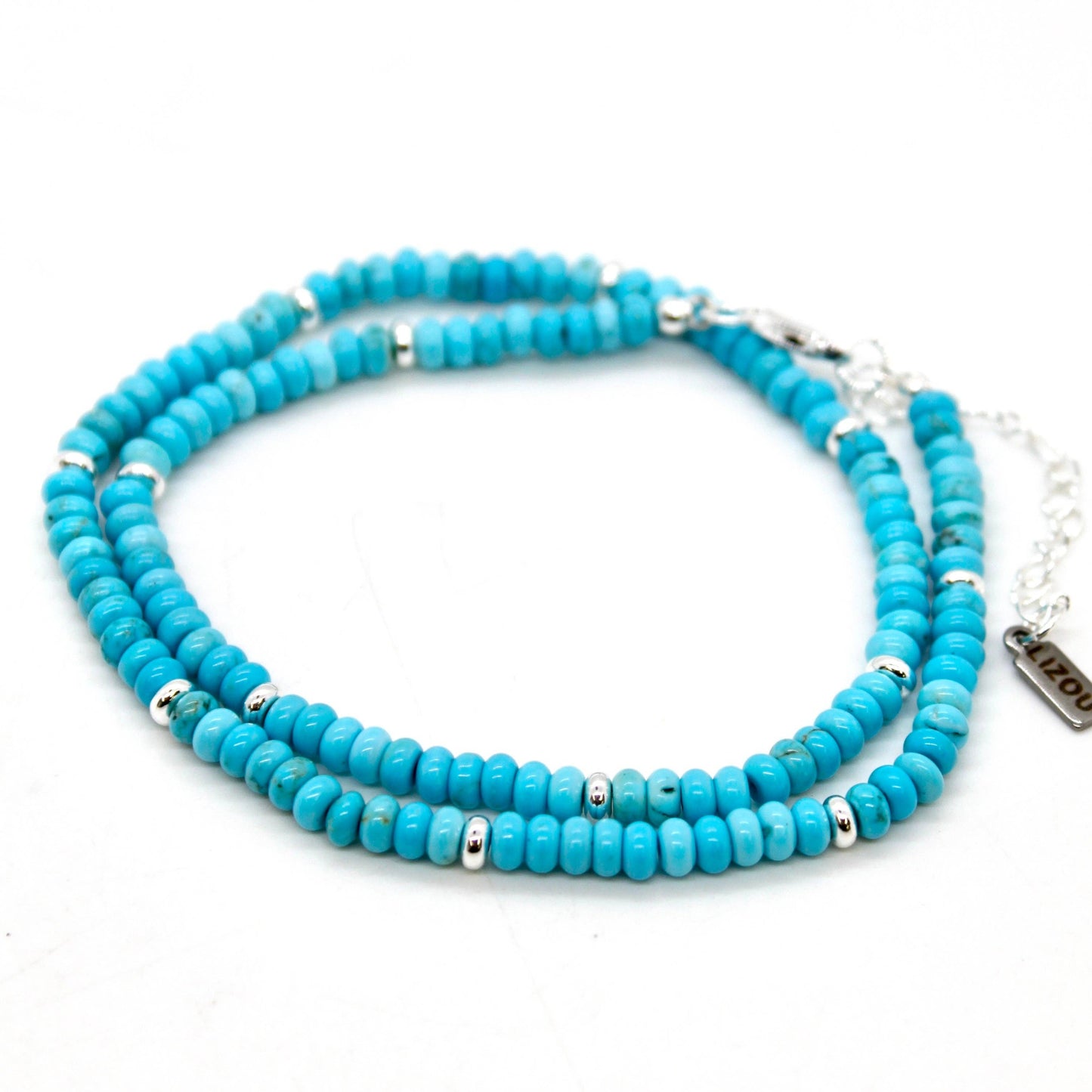 Turquoise + Silver Necklace