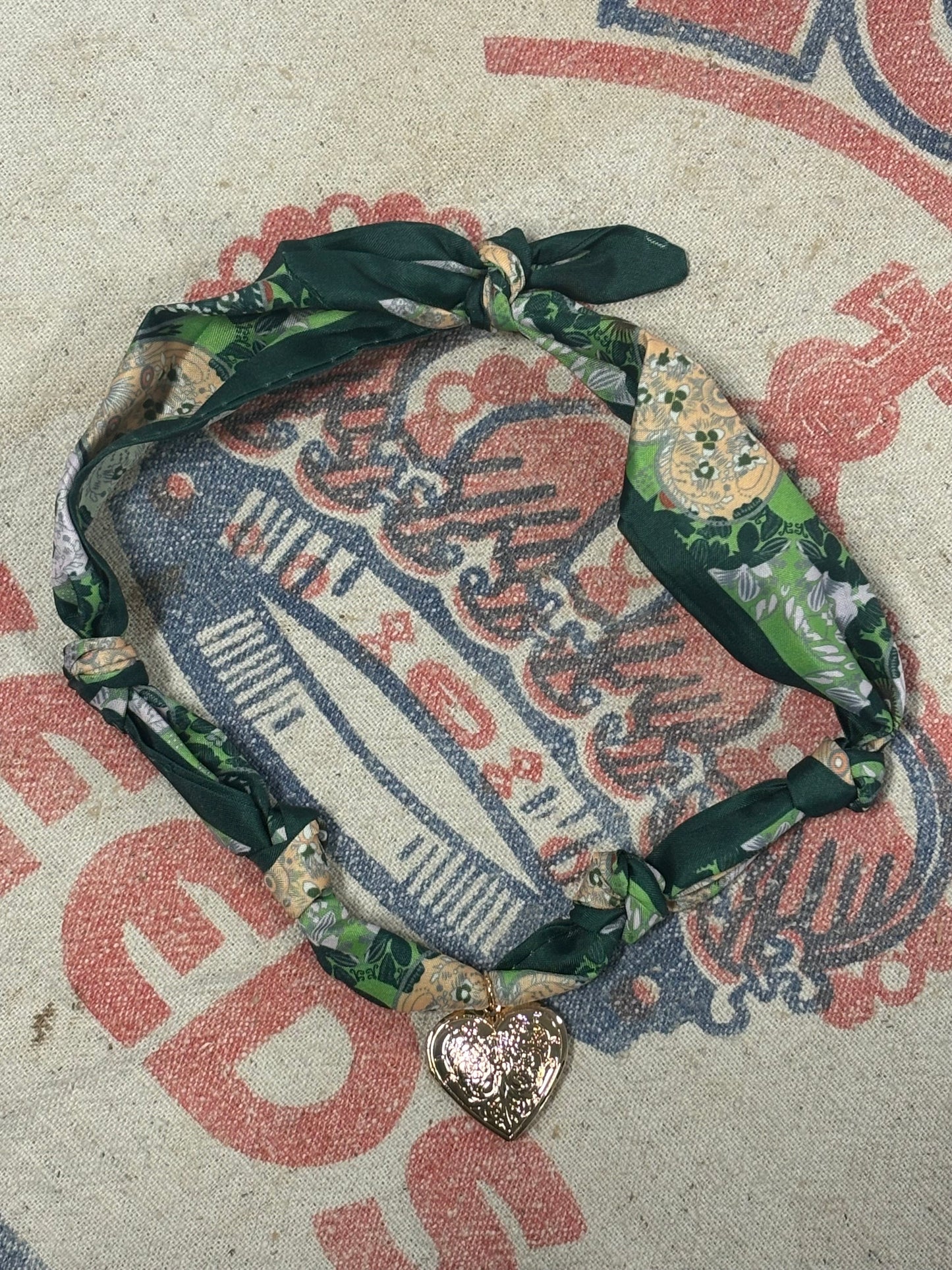 Scarf Charm Necklace