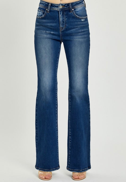 Risen High Rise Bootcut Jeans
