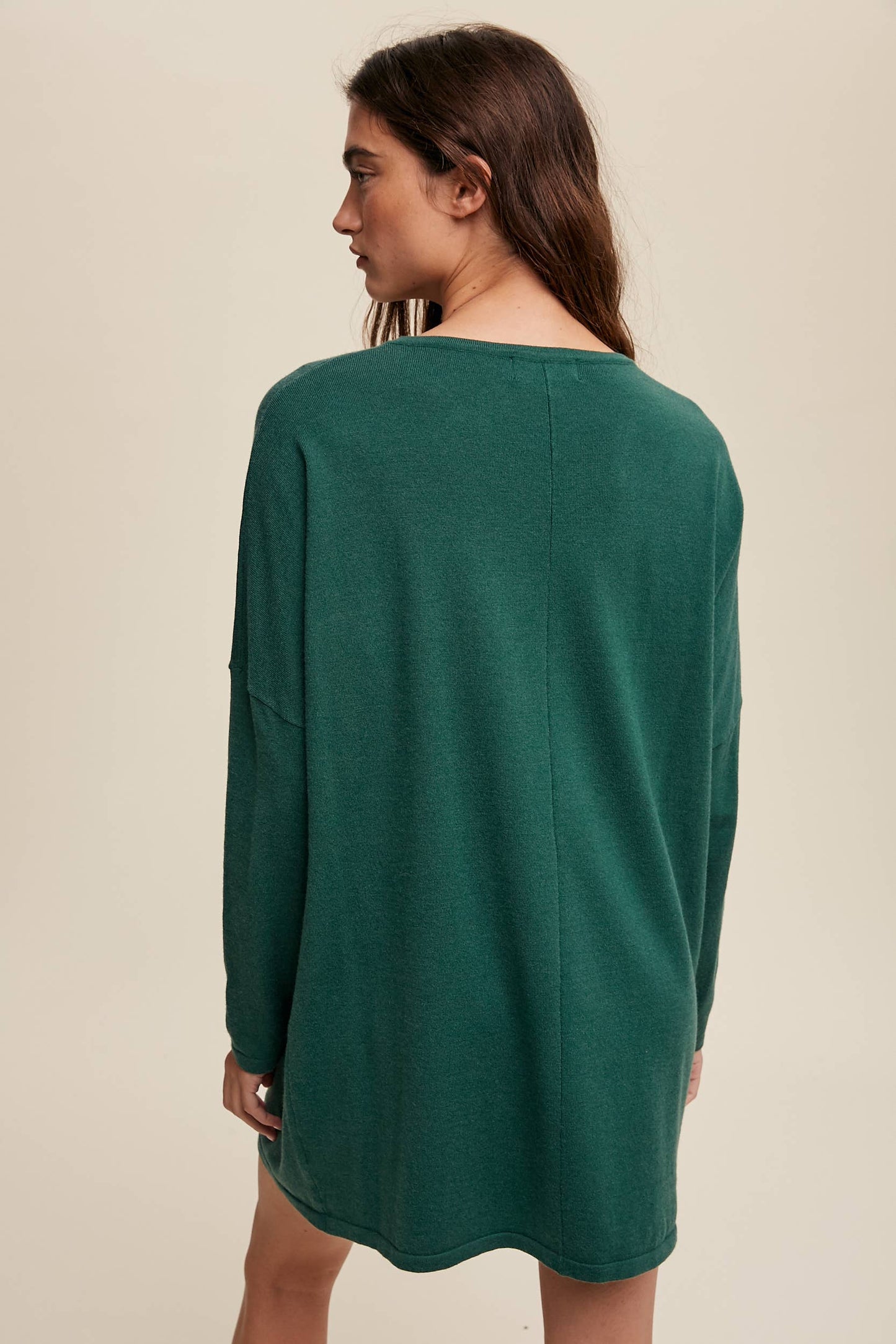 Cozy Knit Pocket Tunic