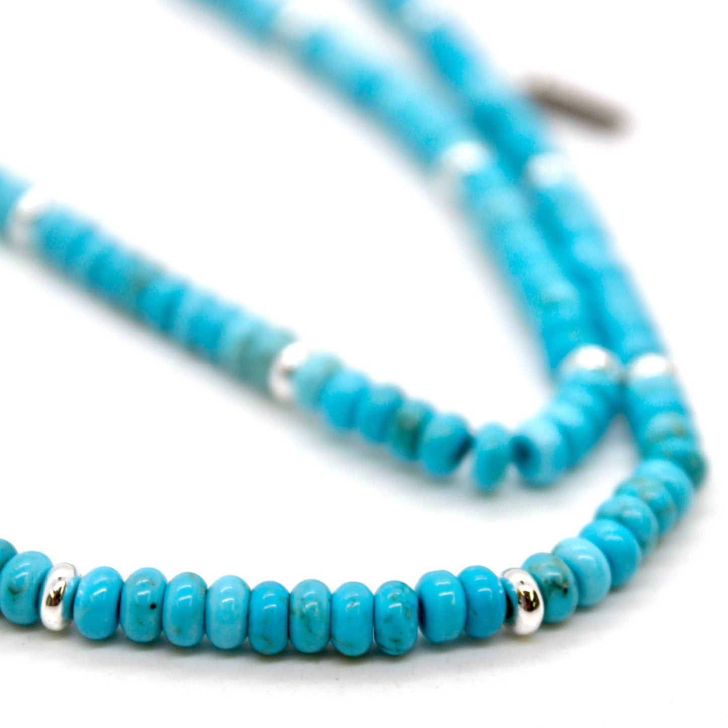 Turquoise + Silver Necklace