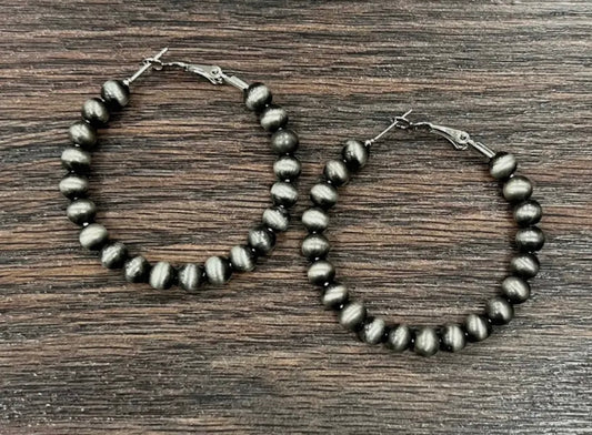 Navajo Hoop Earrings (Faux)