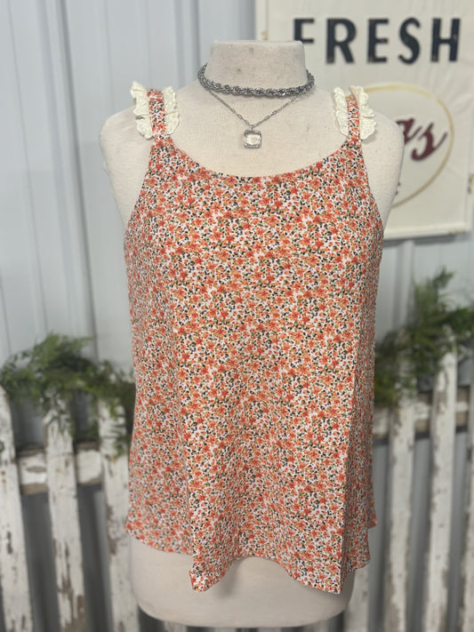 Trena Floral Tank