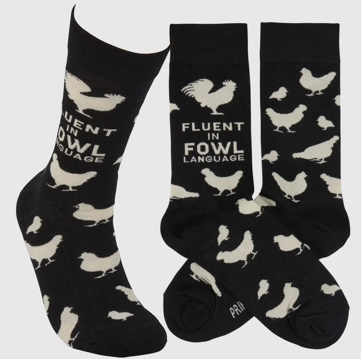 Fowl Language Crew Socks