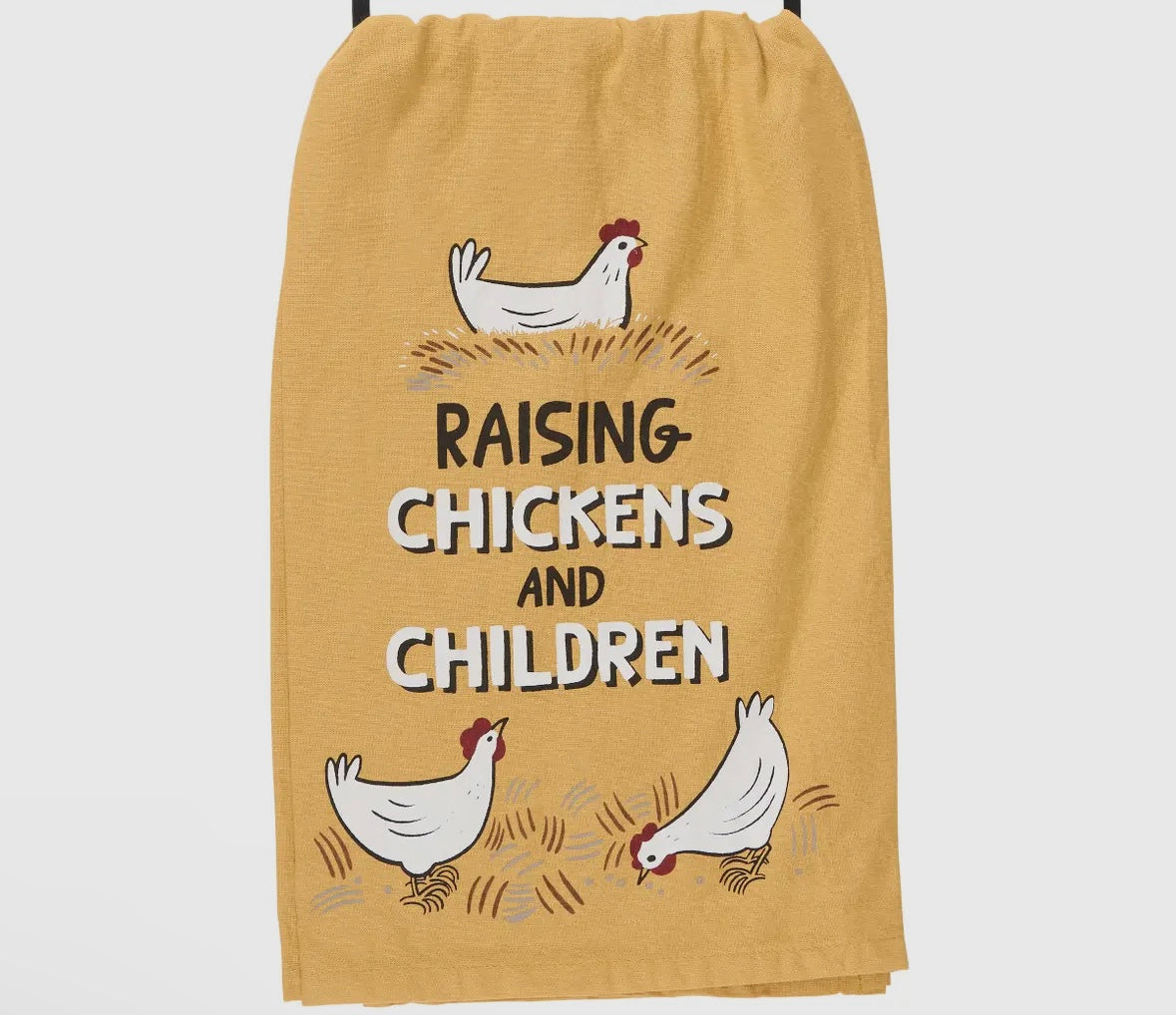 Chickens and Children Kitchen Towel