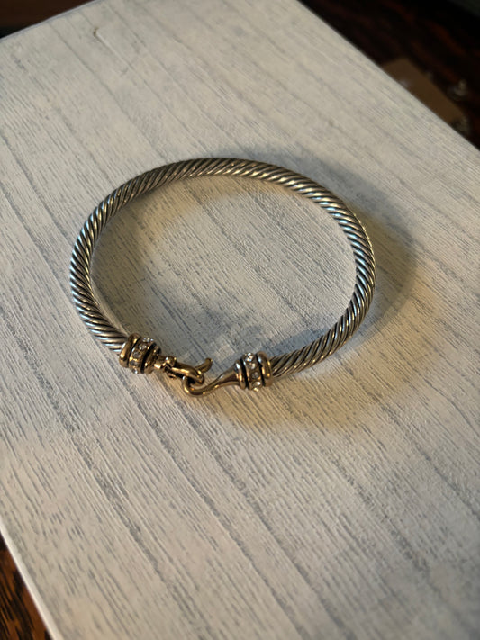 Cable Hook Bracelet
