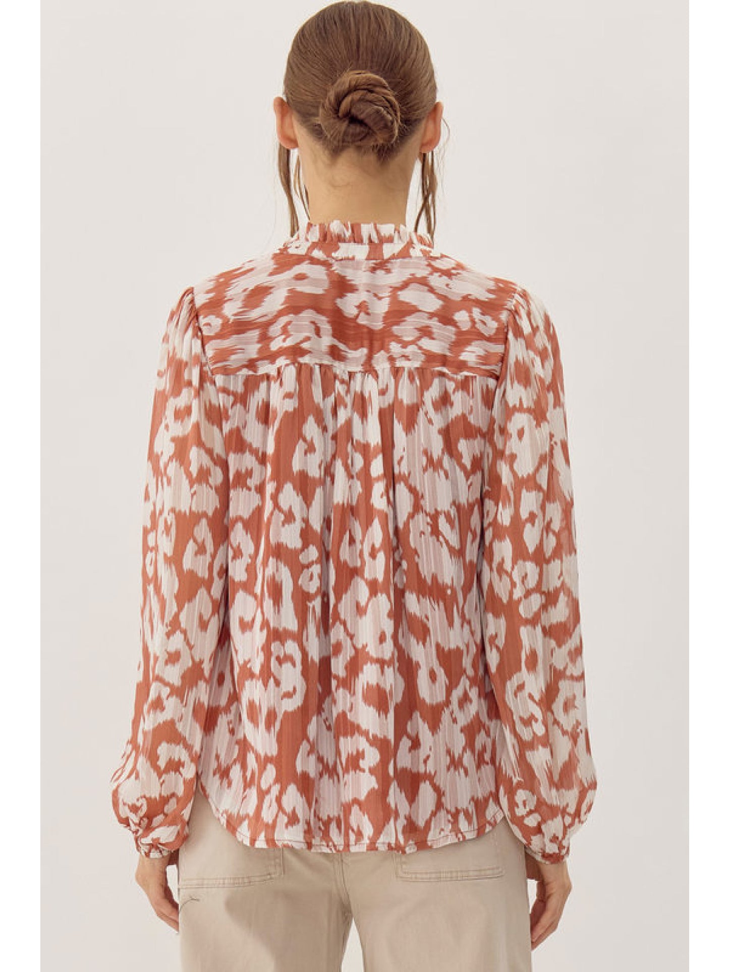 Savannah Leopard Top