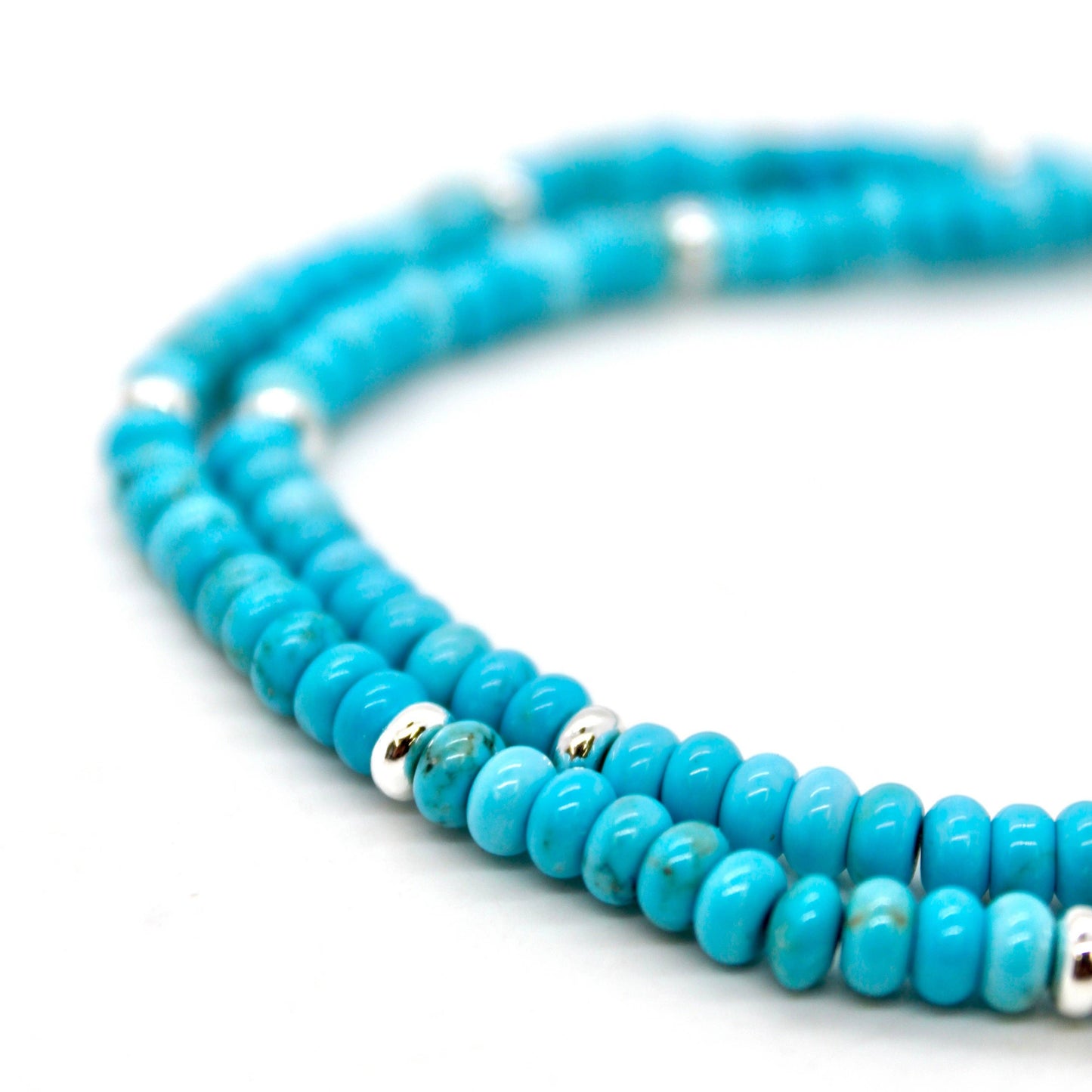 Turquoise + Silver Necklace