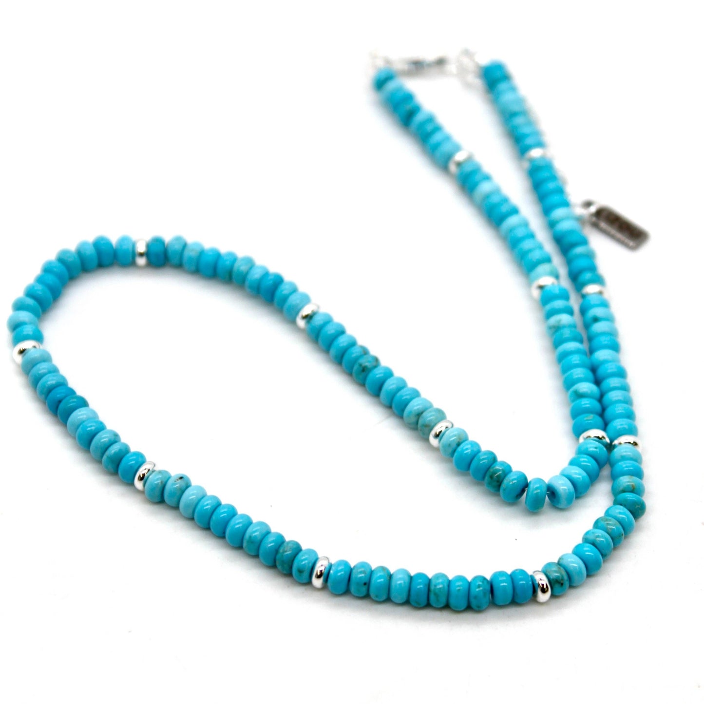 Turquoise + Silver Necklace