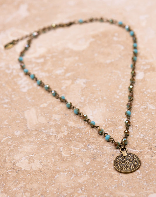 Roxie Necklace in Turquoise